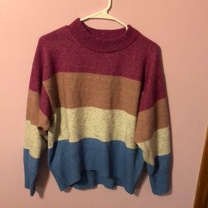 A New Day Striped Sweater